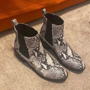 Snake skin Steve Madden booties